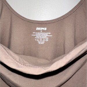 Skims | Women’s Square Neck Bodysuit in Umber 4X NWT